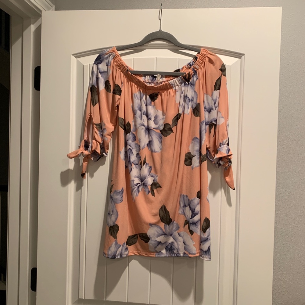 Pinkblush maternity floral top